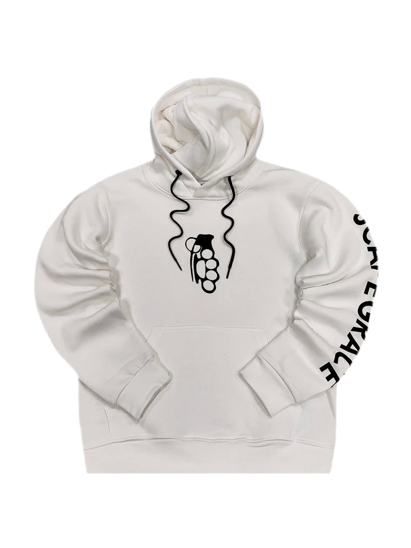 WHITE HOODIES ORIGINAL LOGO