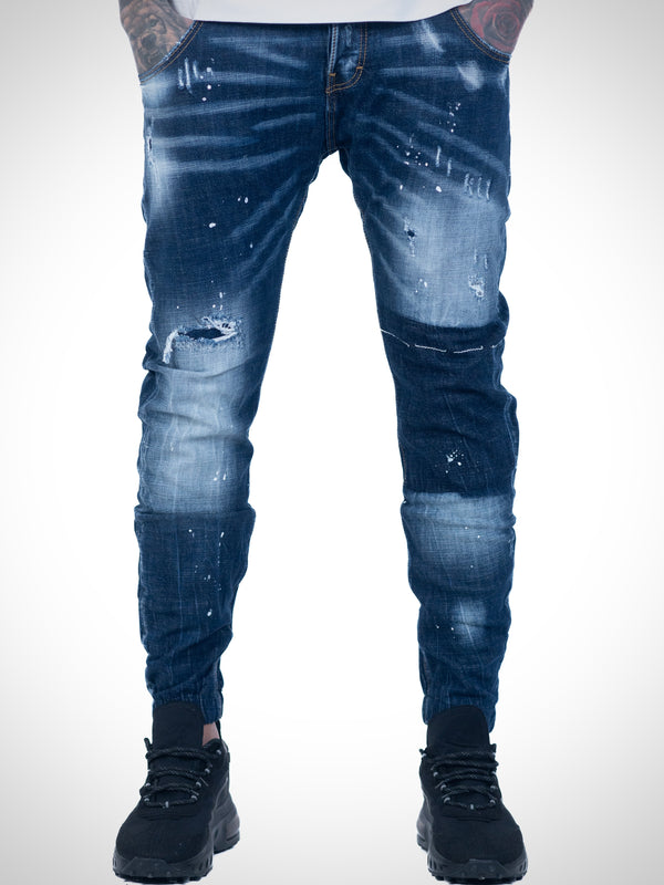 Wash Blue Jeans with details