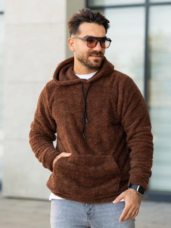 Sherpa Hoodies Chocolate