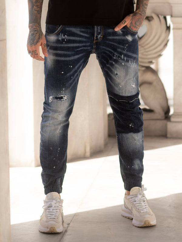 Wash Blue Jeans with details