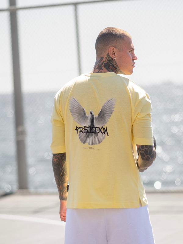 SCAPEGRACE YELLOW FREEDOM T-shirt